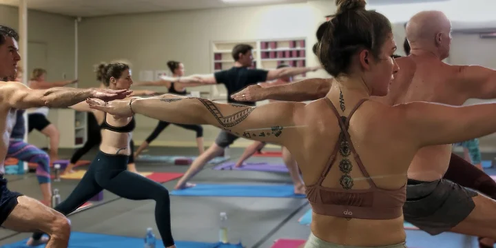Yogafusion Hot Yoga Class Style Adelaide Studio