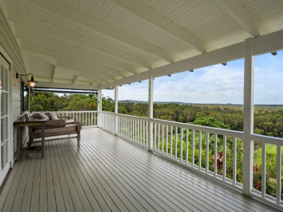 Yoga Retreat Balcony View